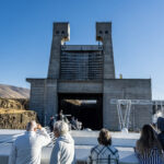 Heading into the lock.